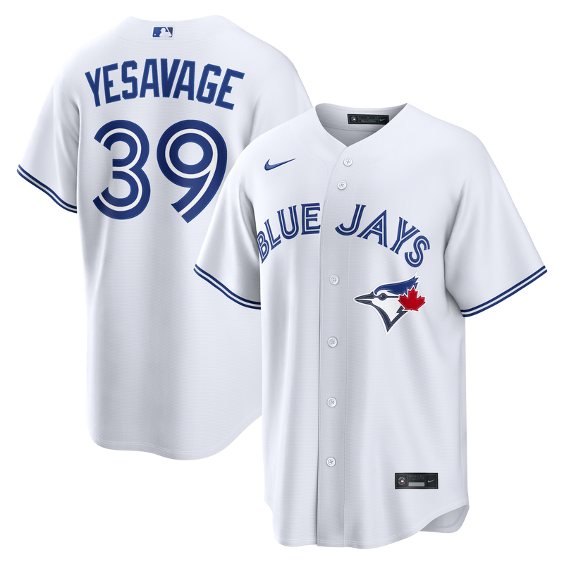 Toronto Blue Jays Trey Yesavage White Home Replica Jersey