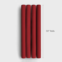 Matte Red Gift Wrap, Solid Dark Red Wrapping Paper, Christmas Wrapping Paper, Birthday Gift Wrap Roll, Holiday Wrapping Paper